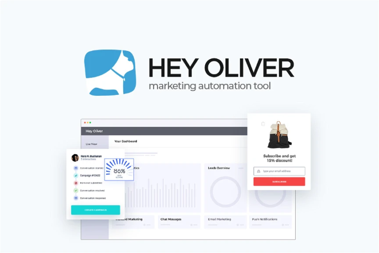 Hey Oliver Lifetime Deal $49 Marketing Automation Tool