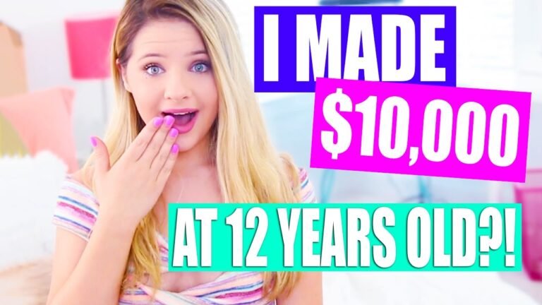 How Can 12 Year Olds Make Money Online