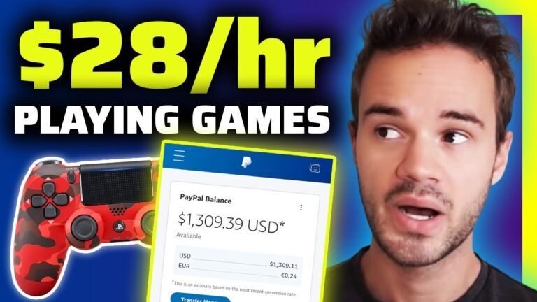 How to Make Money by Playing Games Online