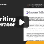 I Need an Ai Writer to Help Me Generate Content