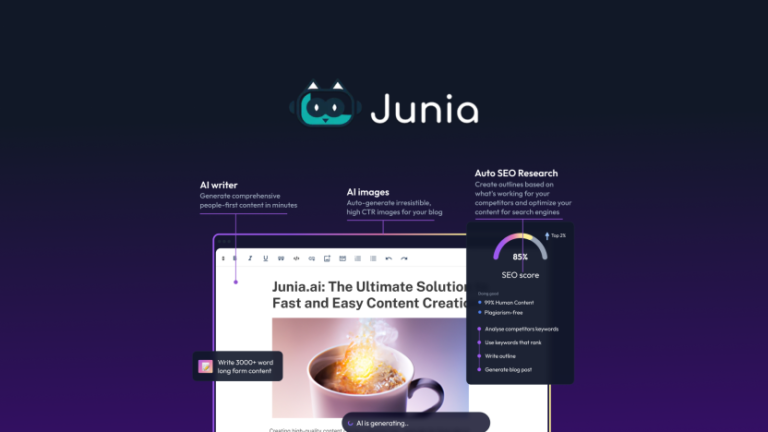 Junia Ai Generate High Ranking Articles With Ai