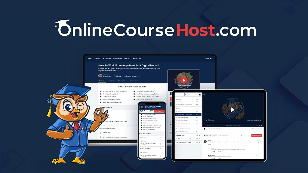 Onlinecoursehost.Com Lifetime Deal Review $99