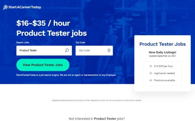 Paid Product Testing Jobs from Home