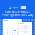 Tidycal Book & Manage Meetings the Easy Way