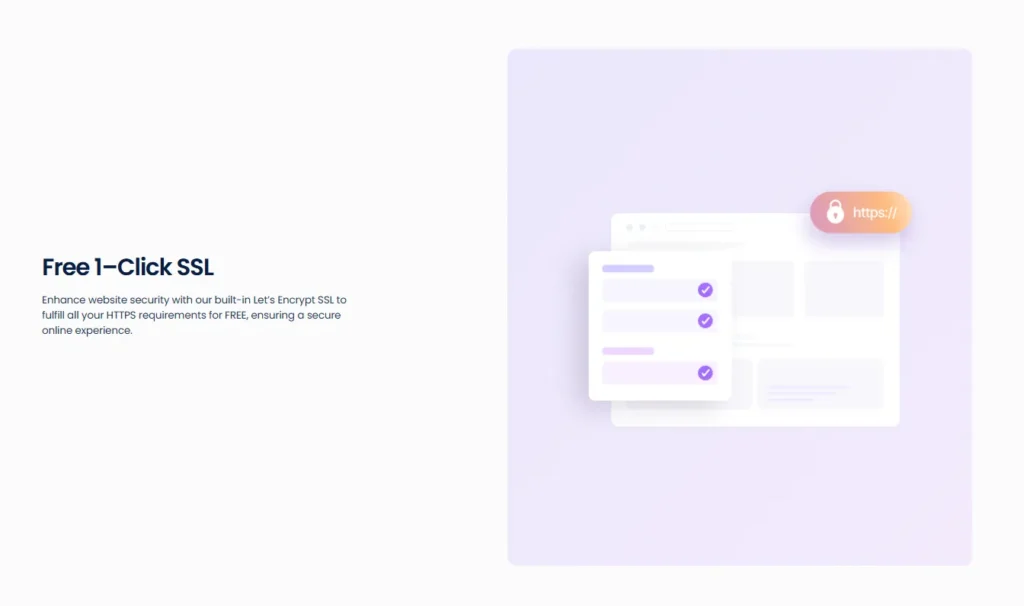 Free 1–Click SSL
