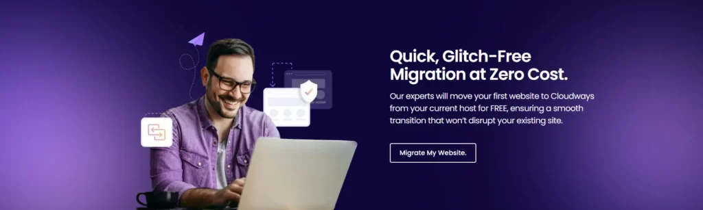 Quick Glitch Free Migration at Zero Cost