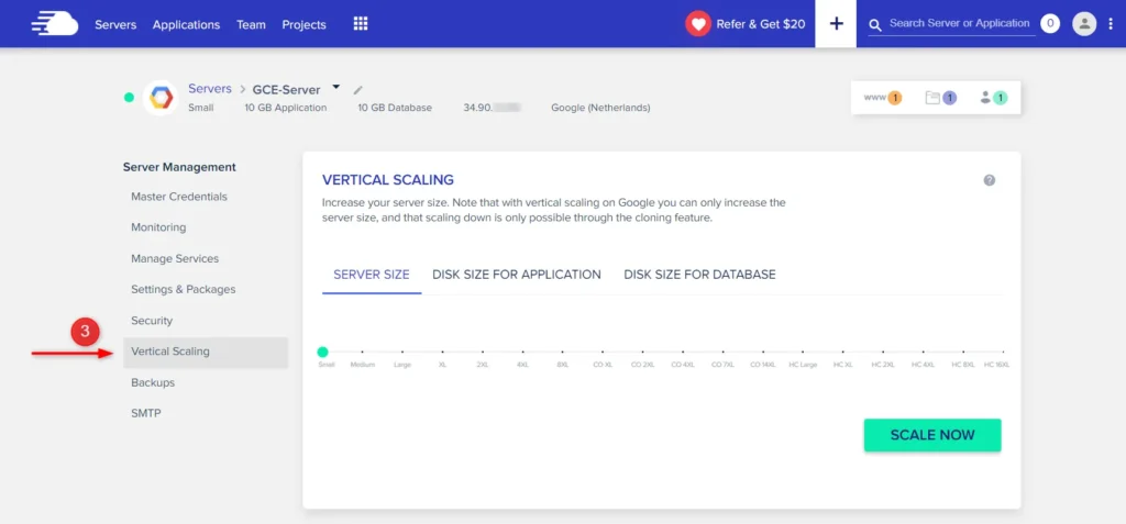 Vertical Scaling